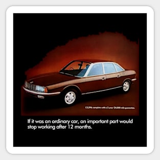 NSU Ro80 - advert Sticker